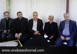 دیدار کفاشیان با خانواده مهرداد اولادی